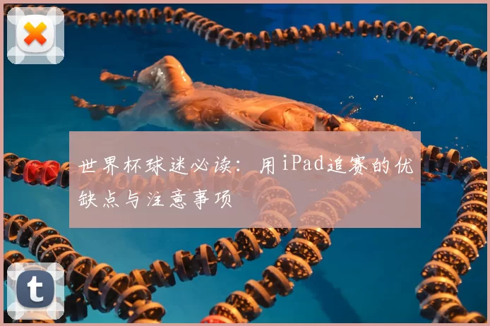 世界杯球迷必读:用iPad追赛的优缺点与注意事项