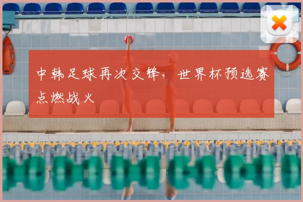 中韩足球再次交锋,世界杯预选赛点燃战火